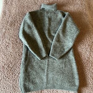 Zara girl turtle neck sweater dress.